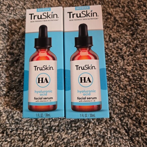 New Sealed Lot of 2 Truskin HA Hyaluronic Acid Serum 1 fl. oz. - Picture 1 of 2